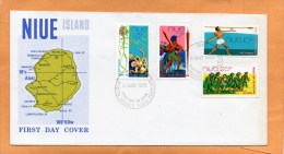 Niue Island 1972 FDC - Niue