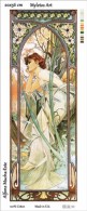 New Tapestry, Gobelin, Picture, Print, Tale, Flowers, Moon - Other & Unclassified