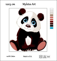 New Tapestry, Gobelin, Picture, Print, Tale, Animal, Panda Bear - Other & Unclassified