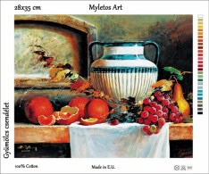 New Tapestry, Gobelin, Picture, Print, Still Life, Fruits, Grape, Orange - Sonstige & Ohne Zuordnung