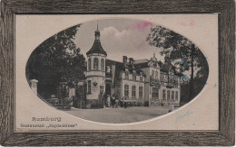 Passepartout Litho AK Rumburg Restaurant Jagdschloss Rumburk Bei Warnsdorf Varnsdorf Philippsdorf Filipov Georgswalde - Sudeten