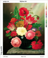 New Tapestry, Gobelin, Picture, Print, Floral Still Life, Bouquet - Other & Unclassified