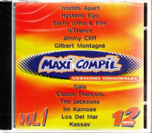 FDJ CD PUB FRANCAISE DES JEUX MAXI COMPIL 12 HITS VERSIONS ORIGINALES NEUVE SOUS FILM TITRES : CLAUDE FRANCOIS... - Compilations