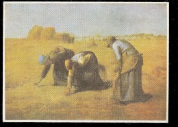 IMAGE SUR SOIE AUTOCOLLANTE  TABLEAU LES GLANEUSES DE J.F. MILLET - Fantasie Vignetten