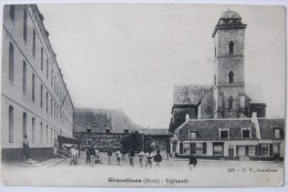 Gravelines (59 Nord), Esplanade, Carte Postale Ancienne. - Gravelines