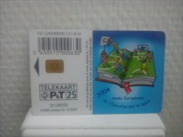 Phonecard Luxemburg TJ 11 Used - Luxembourg