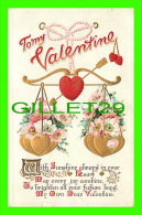 VALENTINE'S DAY -  TO MY VALENTINE - B. B. LONDON - EMBOSSED - TRAVEL IN 1912 - - Valentinstag