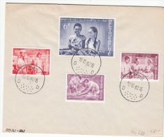 BELGIUM USED COVER 18/101960 COB 1139/46 SPA INDEPENDANCE DU CONGO - Brieven En Documenten