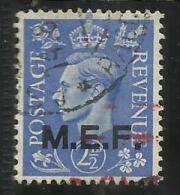 COLONIE OCCUPAZIONI STRANIERE MEF 1943 - 1947 M.E.F. 2 1/2 P USED - British Occ. MEF