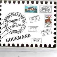 TTAF : : "Carnet De Voyage Gourmand"- Aquarelles De Serge Marko- Carnet De 12 Feuillets Avec Les 12 Timbres - Neufs