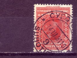 KING ALEXANDER-4 D-POSTMARK-SUBOTICA-VOJVODINA-SHS-YUGOSLAVIA-1926 - Usati