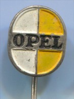 OPEL - Car, Auto, Old Pin, Badge - Opel