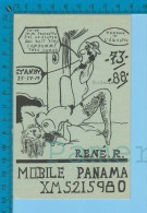 Sexy QSL Mobile Panama ( XM-52.., CB Radio ) Recto/verso - CB
