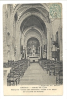 Cp, 91, Longpont, Intérieur De L'Eglise,  Voyagée - Sonstige & Ohne Zuordnung