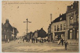 Haubourdin (59 Nord), Place Valmy Et Rue Sadi-Carnot, Carte Postale Ancienne. - Haubourdin