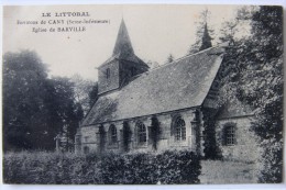 Barville (76 Seine Maritime), L'église, Carte Postale Ancienne. - Cany Barville