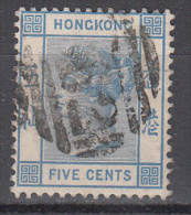 Hong Kong    Scott No. 11    Used    Year  1863      Wmk 1 - Gebraucht