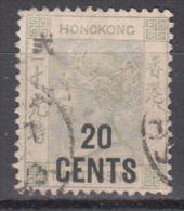 Hong Kong    Scott No.   61    Used    Year  1891 - Oblitérés