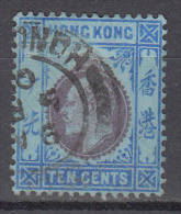 Hong Kong    Scott No.   94    Used    Year  1904     Wmk 3 - Used Stamps