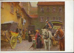 Germany/Republic- Postal Stationery Illustrated Postcard Unused,private 1952 - Der Alte Bamberger Posthof - 2/scans - Illustrated Postcards - Mint