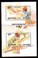 BULGARIA \ BULGARIE - 1990 - Jeux Olimpiques D'Ete Barcelona'92 - Bl** - Ete 1992: Barcelone
