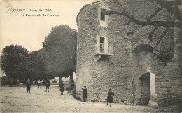 71 CLUNY - Porte St Odile Et Promenade Du Fouettin - Cluny