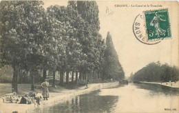 71 CHAGNY - Le Canal Et La Tranchée - Chagny