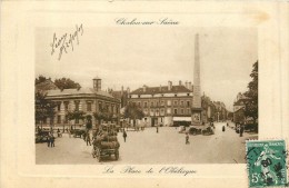 71 CHALON SUR SAONE - La Place De L'Obélisque - Chalon Sur Saone