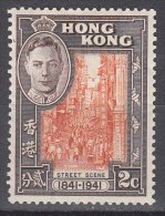 Hong Kong    Scott No.   168    Mnh     Year  1941 - Ungebraucht