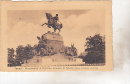 Italy Old Used Postcard - Torino - Monumento Al Principe Amadeo Di Savoia - Other Monuments & Buildings