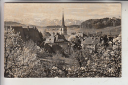 CH 3076 WORB, Panorama, Kirche - Worb