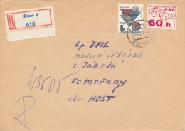 C10286 - Czechoslovakia (1978) Jirkov 2 (stamp: Zip Code Czechoslovakia, Folk Architecture) - Postleitzahl