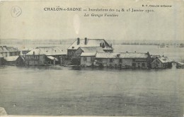 71 CHALON SUR SAONE - Inondations Des 24 & 25 Janvier 1910 - Les Granges Forestiers - Chalon Sur Saone