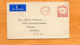 Ireland 1953 Cover Mailed To USA - Storia Postale