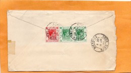 Hong Kong 1940 Cover Mailed To USA - Brieven En Documenten