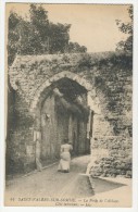 80 - Saint-Valéry-sur-Somme        La Porte De L'Abbaye. Côté Intérieur - Saint Valery Sur Somme