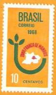 BRAZIL #1077 -  Zona Franca De Manaus  - 1968 - Ongebruikt