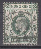 Hong Kong    Scott No.   87     Used    Year  1904 - Gebraucht