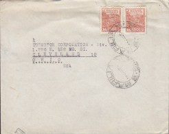 Brazil MARILIA Cover Letra To CLEVELAND Ohio USA - Lettres & Documents