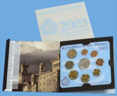 SAN MARINO DIVISIONALE ANNO 2003 - ALLEGORIA INDIPENDENZA TOLLERANZA LIBERTÀ  In FOLDER ORIGINALE - San Marino