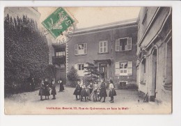 Cpa TORCY Institution BESNIE Rue Du Quiconce Jeux D'enfants - Torcy