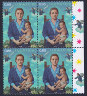 2012 SAN MARINO "NATALE 2012" QUARTINA MNH - Unused Stamps
