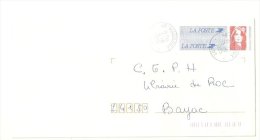 LOT - Dépt N° 46 = MAUROUX 1995 =  CACHET MANUEL A9 Sur ENVELOPPE 2806 E2 - Enveloppes Types Et TSC (avant 1995)