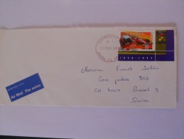 Canada Lettre De Montreal 1998 Pour Basel - Storia Postale