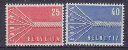 Europa Cept 1957 Switzerland 2v ** Mnh (14542) - 1957