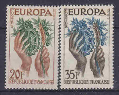 Europa Cept 1957 France 2v ** Mnh (14544) - 1957