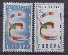 Europa Cept 1957 Italy 2v ** Mnh (14545) - 1957