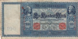 100 Mark Nr A 8579725 Uitgegeven 21 April 1910 - 100 Mark