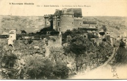 CPA 63 ST SATURNIN LE CHATEAU DE LA REINE MARGOT 1904 - Andere & Zonder Classificatie