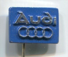 AUDI - Car, Auto, Old Pin, Badge - Audi